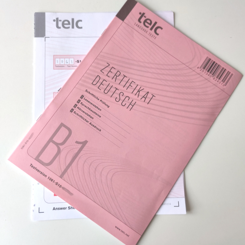 Telc B1 German Exam Preparation