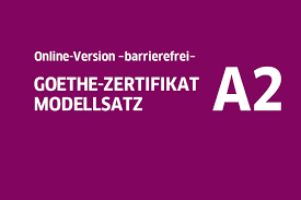 Goethe A2 Modelltest