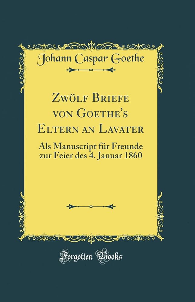 Goethe Eltern