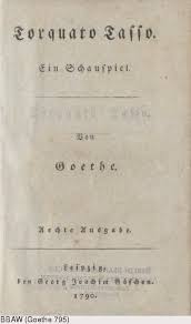 Torquato Tasso Goethe