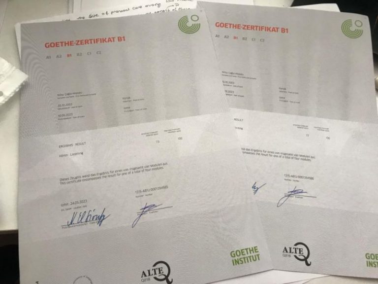 Goethe Sertifikası