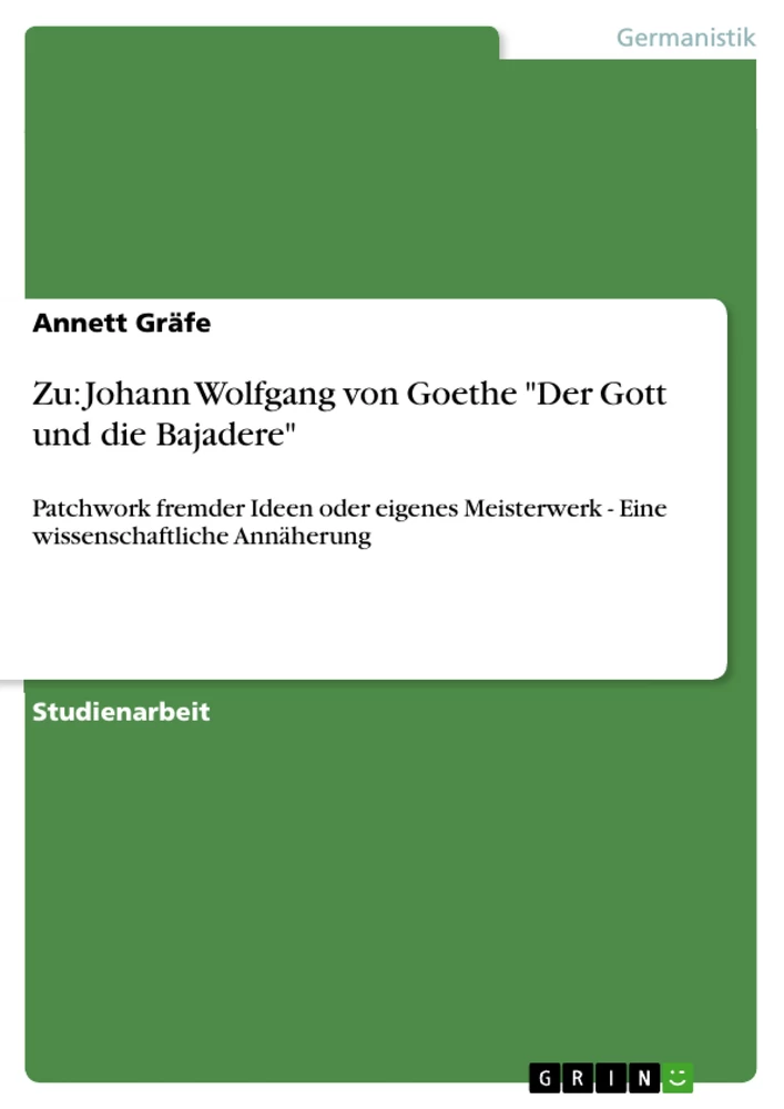 Goethes Reise Nach Italien