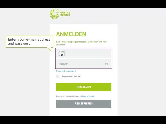 My Goethe De Result