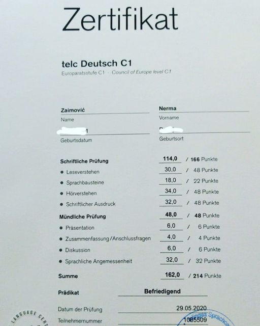 Telc A1 Zertifikat Kaufen
